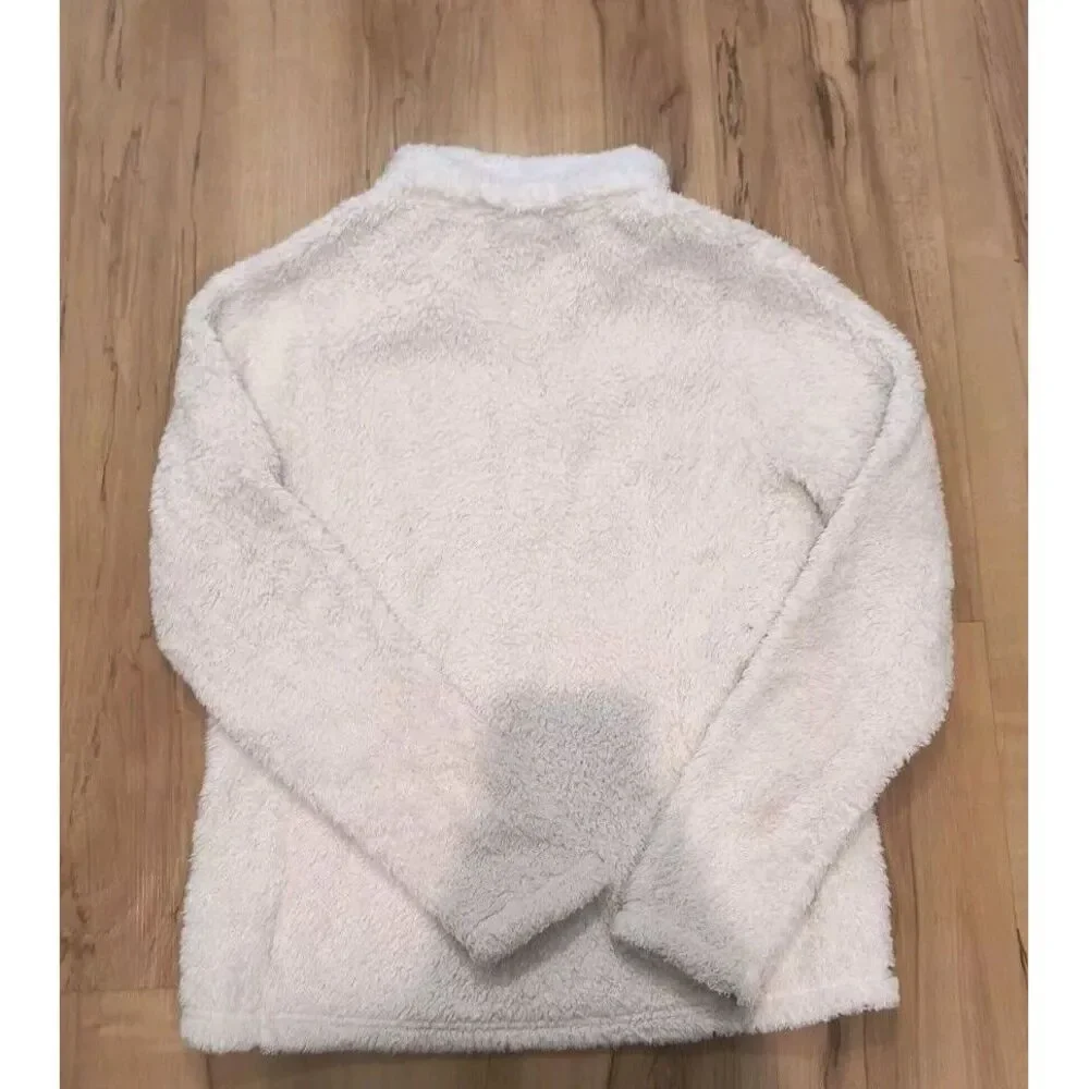 Patagonia Women's Los Gatos 1/4 Zip Pullover Fleece Birch White Size M Fall 2020 - Picture 3 of 7
